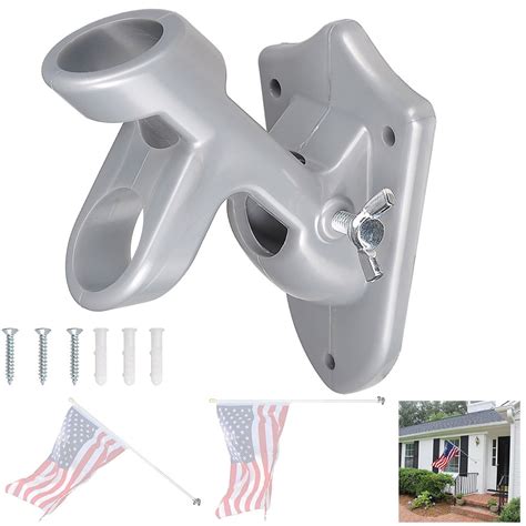 aluminum flagpole bracket mount|house mounted flag pole bracket.